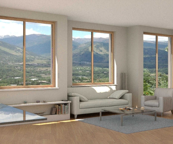 Vetrate panoramiche Piccolotto Serramenti Asolo